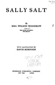 Cover of: Sally Salt by Mrs. Woodrow Wilson