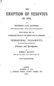 Cover of: The eruption of Vesuvius in 1872