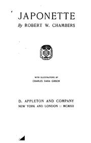 Japonette by Robert W. Chambers
