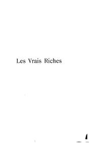 Cover of: Les vrais riches ...