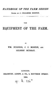 Cover of: The chemistry of the farm. by Robert Warington