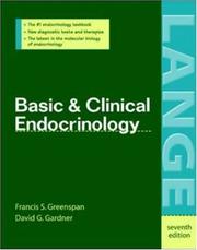 Cover of: Basic & Clinical Endocrinology