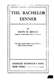 The Bachelor Dinner by Olive M. Briggs