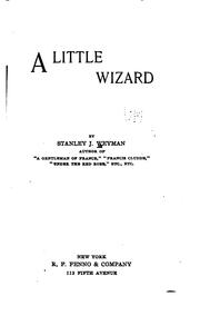 Cover of: A little wizard by Stanley John Weyman