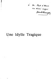 Cover of: Une idylle tragique.: (Mœurs cosmopolites) ...