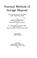 Cover of: Practical methods of sewage disposal for residences, hotels and institutions