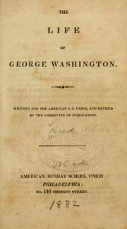 Cover of: The life of George Washington. by Anna C. Reed