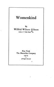 Cover of: Womenkind: a play in one act