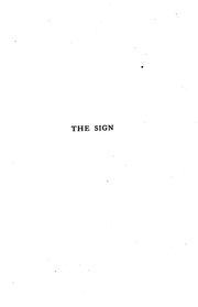 Cover of: The sign