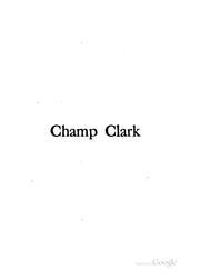 Champ Clark by W. L. (William Larkin) Webb