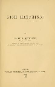 Fish Hatching by Francis Trevelyan Buckland