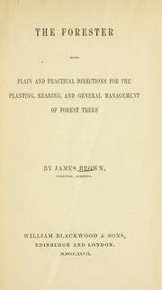 Cover of: The forester by by James Brown.