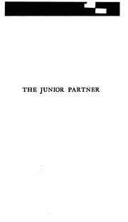 Cover of: The junior partner by Edward Mott Woolley