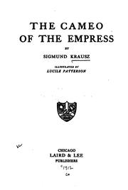 Cover of: The cameo of the empress