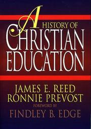 Cover of: A History of Christian Education