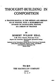 Cover of: Thought-building in composition by Neal, Robert Wilson
