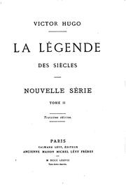 Cover of: ... La légende des siècles. by Victor Hugo
