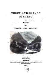 Cover of: Trout and salmon fishing in Wales.