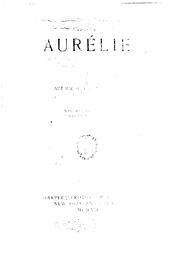 Cover of: Aurélie
