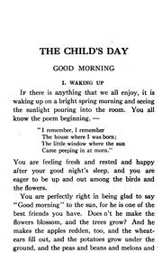 Cover of: The child's day by Hutchinson,Woods