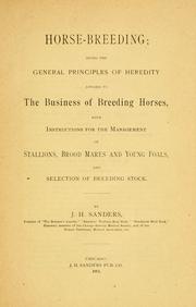 Cover of: Horse-breeding