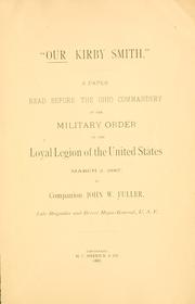 Cover of: Our Kirby Smith by John Wallace Fuller