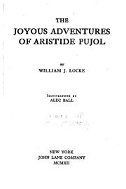 Cover of: The joyous adventures of Aristide Pujol