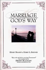 Cover of: Marriage God's Way