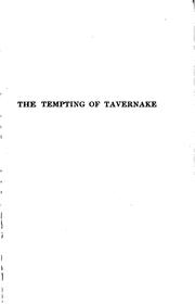Cover of: The tempting of Tavernake by Edward Phillips Oppenheim