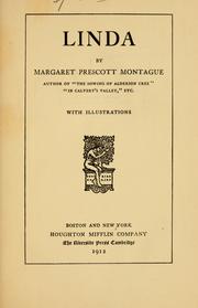 Cover of: Linda by Montague, Margaret Prescott