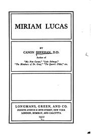 Cover of: Miriam Lucas by Patrick Augustine Sheehan