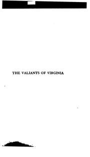 Cover of: The Valiants of Virginia
