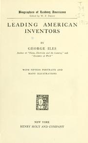 Cover of: Leading American inventors