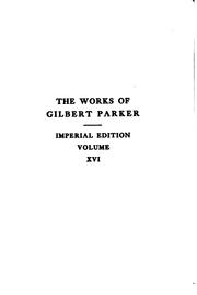Cover of: The works of Gilbert Parker.