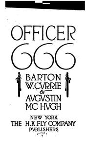 Cover of: Officer 666