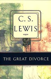 Cover of: The Great Divorce by C.S. Lewis