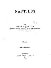 Cover of: Nautilus by Laura Elizabeth Howe Richards