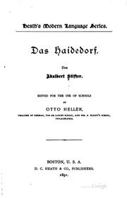 Cover of: Das haidedorf