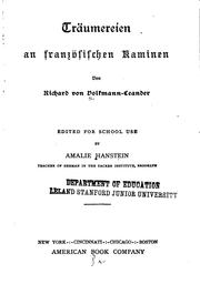 Träumereien an französischen Kaminen by Richard von Volkmann