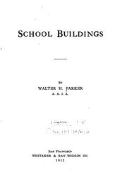 Cover of: School buildings by Walter H. Parker