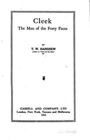 Cover of: Cleek : the Man of the Forty Faces | Thomas W. Hanshew