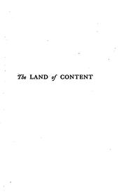 Cover of: The land of content