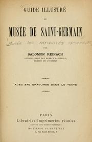 Guide illustré du Musée de Saint-Germain by Musée des antiquités nationales.