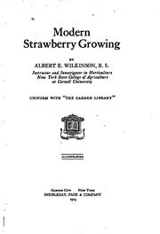 Cover of: Modern strawberry growing
