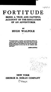 Cover of: Fortitude by Hugh Walpole