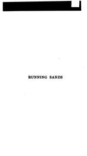 Cover of: Running sands by Kauffman, Reginald Wright