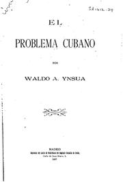 Cover of: El problema cubano