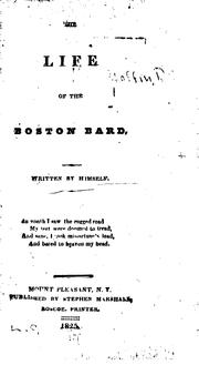 Cover of: The life of the Boston bard