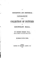 Cover of: A descriptive and historical catalogue of the collection of pictures at Knowsley Hall.