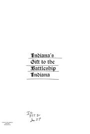 Indiana's gift to the battleship Indiana